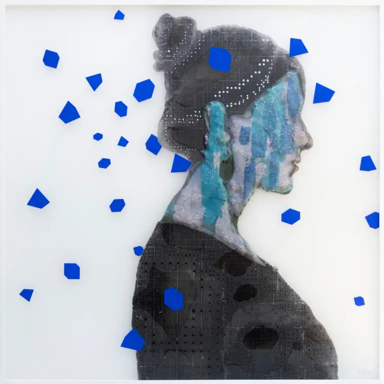 Christine III 2024 122x122cm